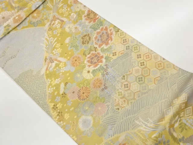 JAPANESE FUKURO OBI / WOVEN PHOENIX